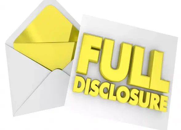 BFA- disclosure